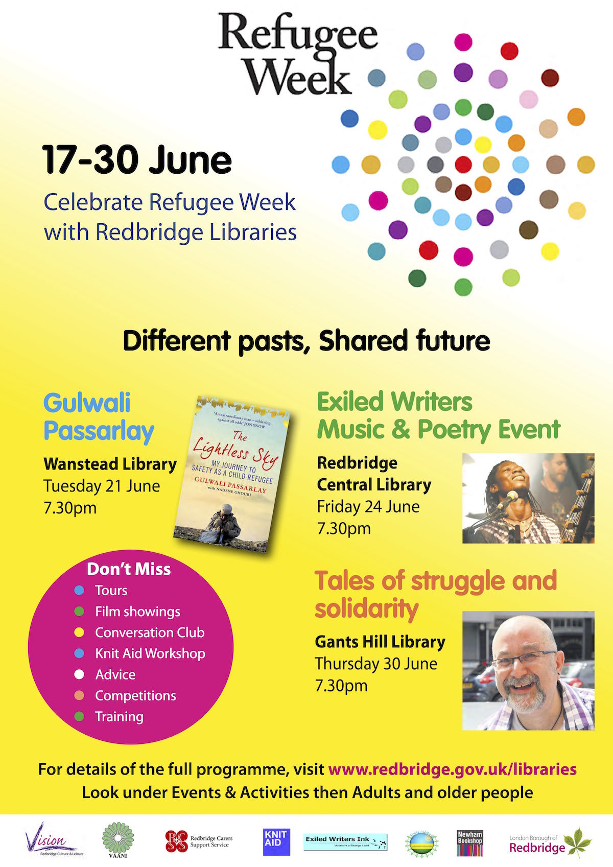 Redbridge Libraries Refugee Week