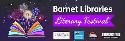 Barnet Libraries Lit Fest logo